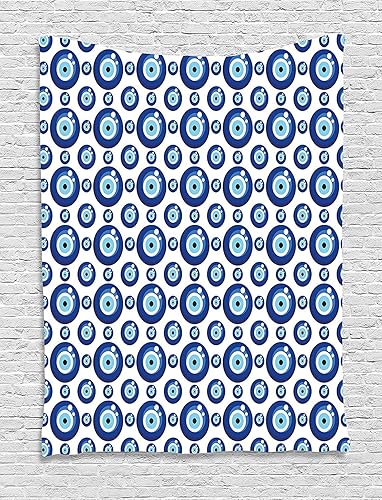 Miniatura 130 de Ambesonne Tapiz de fiesta de los años 70, caja retro en arte pop, música de baile, composición colorida impresa, para colgar en la pared para