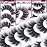 Veleasha False Eyelashes Wispy Faux Mink Lashes Fluffy Handmade Fake Eyelashes Natural Look 7 Pairs Pack Luxury Cat Eye Lashes (801)
