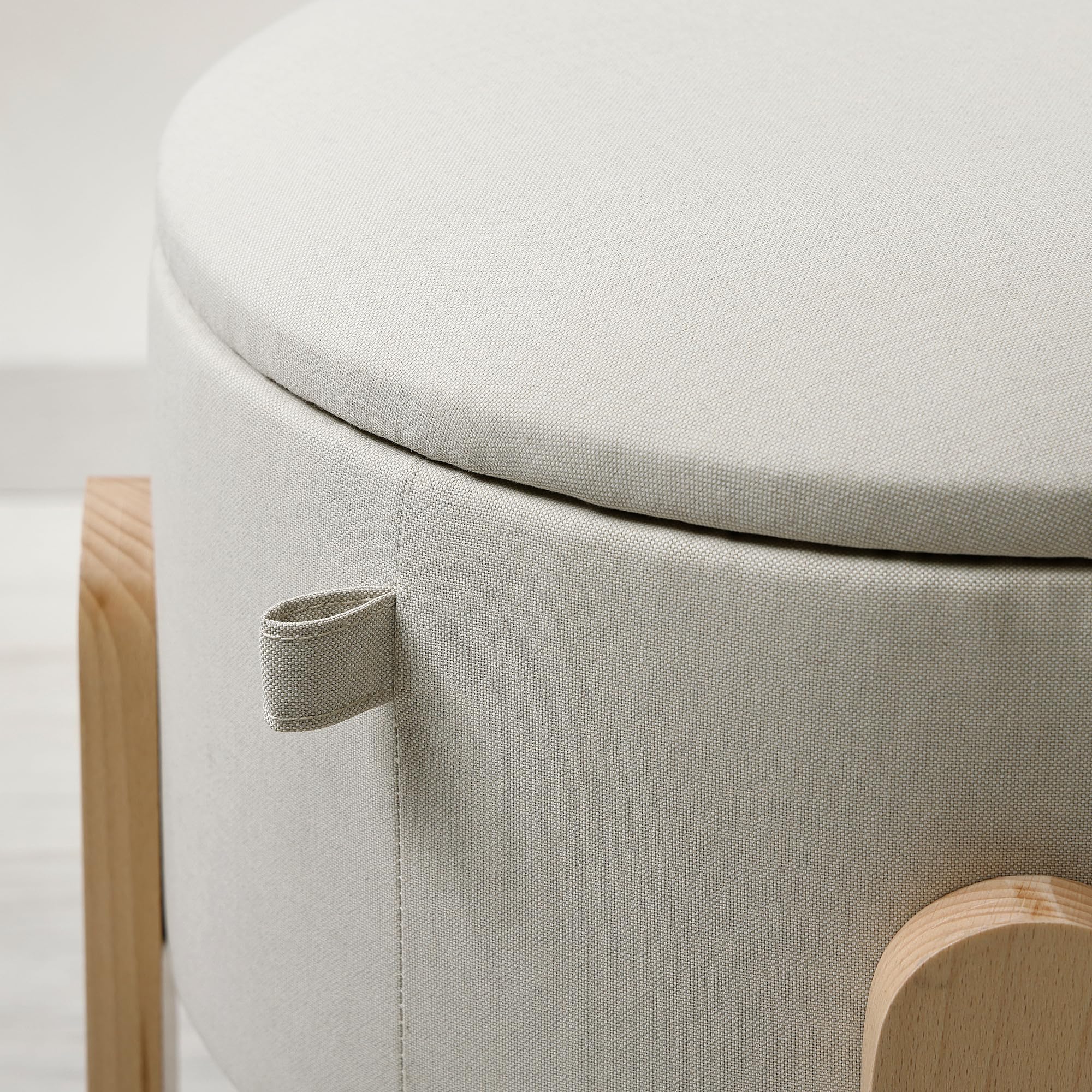 ProTuning FÖRLUNDA Pouf, con contenitore/Vissle beige