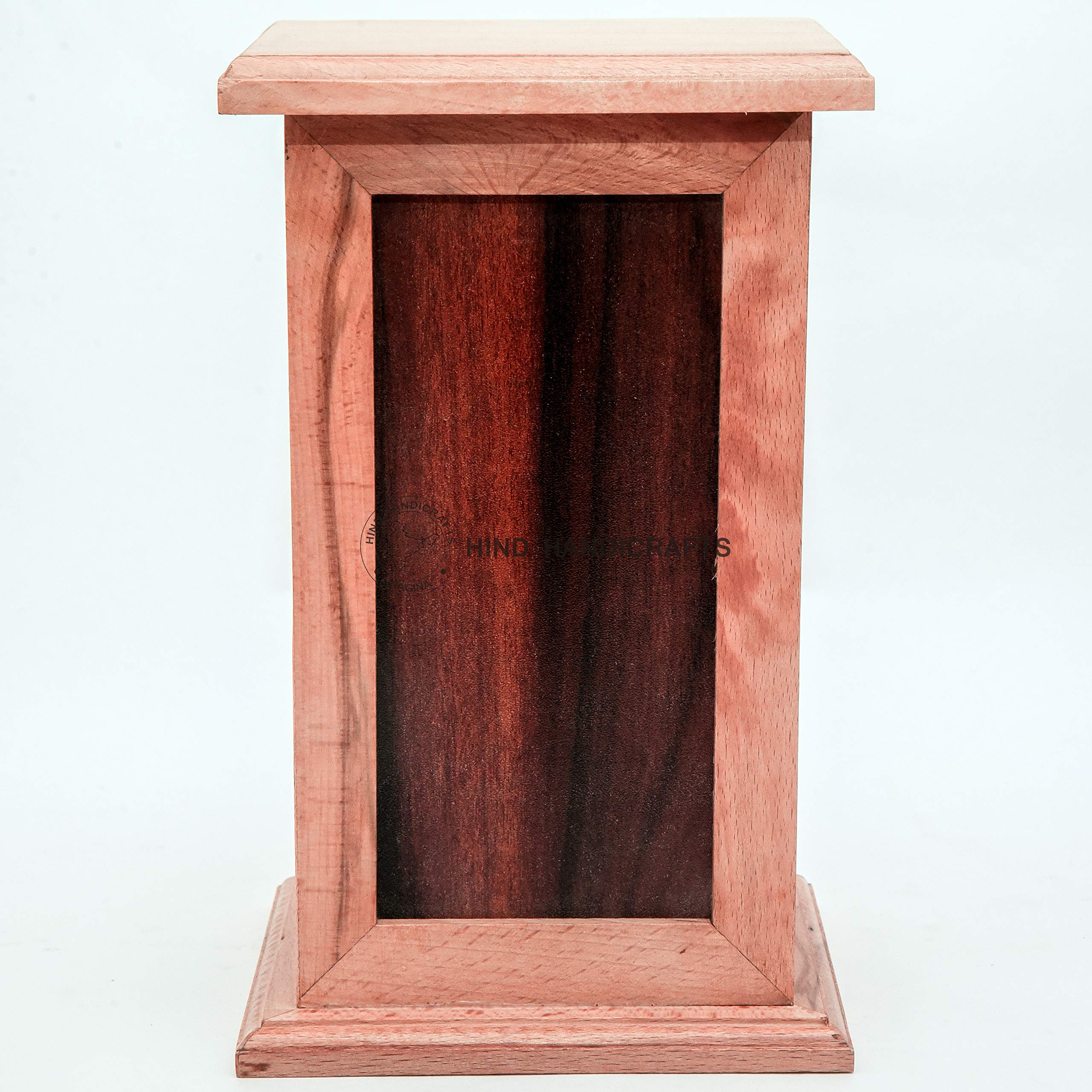 Urne funéraire en bois grand modèle boîte souvenir pour dernier voyage