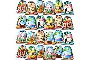 Tropical Party Favor Bags: Aloha Spirit for Memorable Celebrations