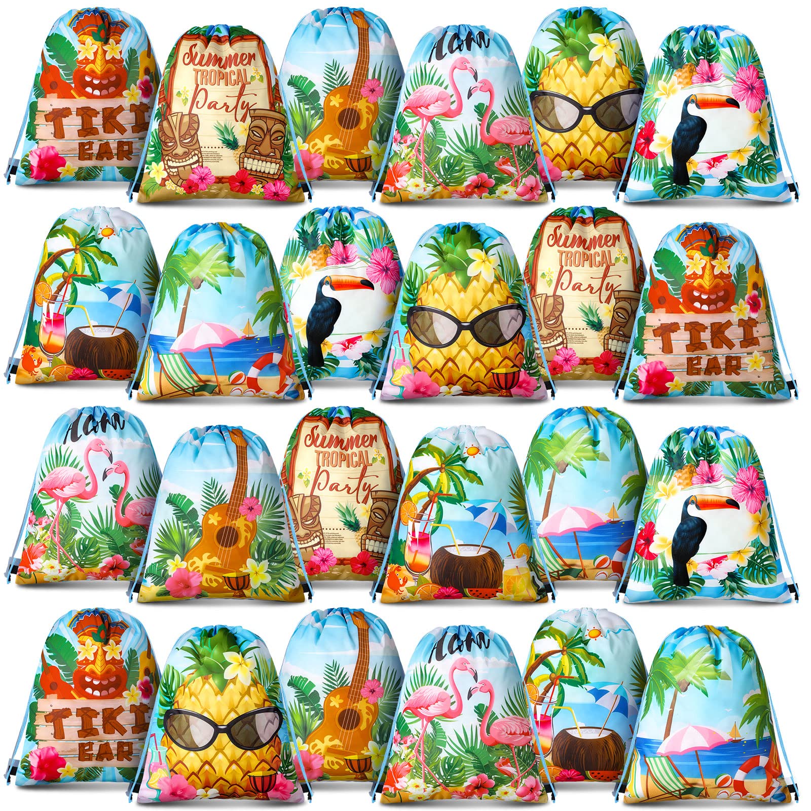 Ensemble De 4 Pièces Guirlandes De Fleurs Hawaïennes, Colliers De Lei Party Supplies E P 35508759
