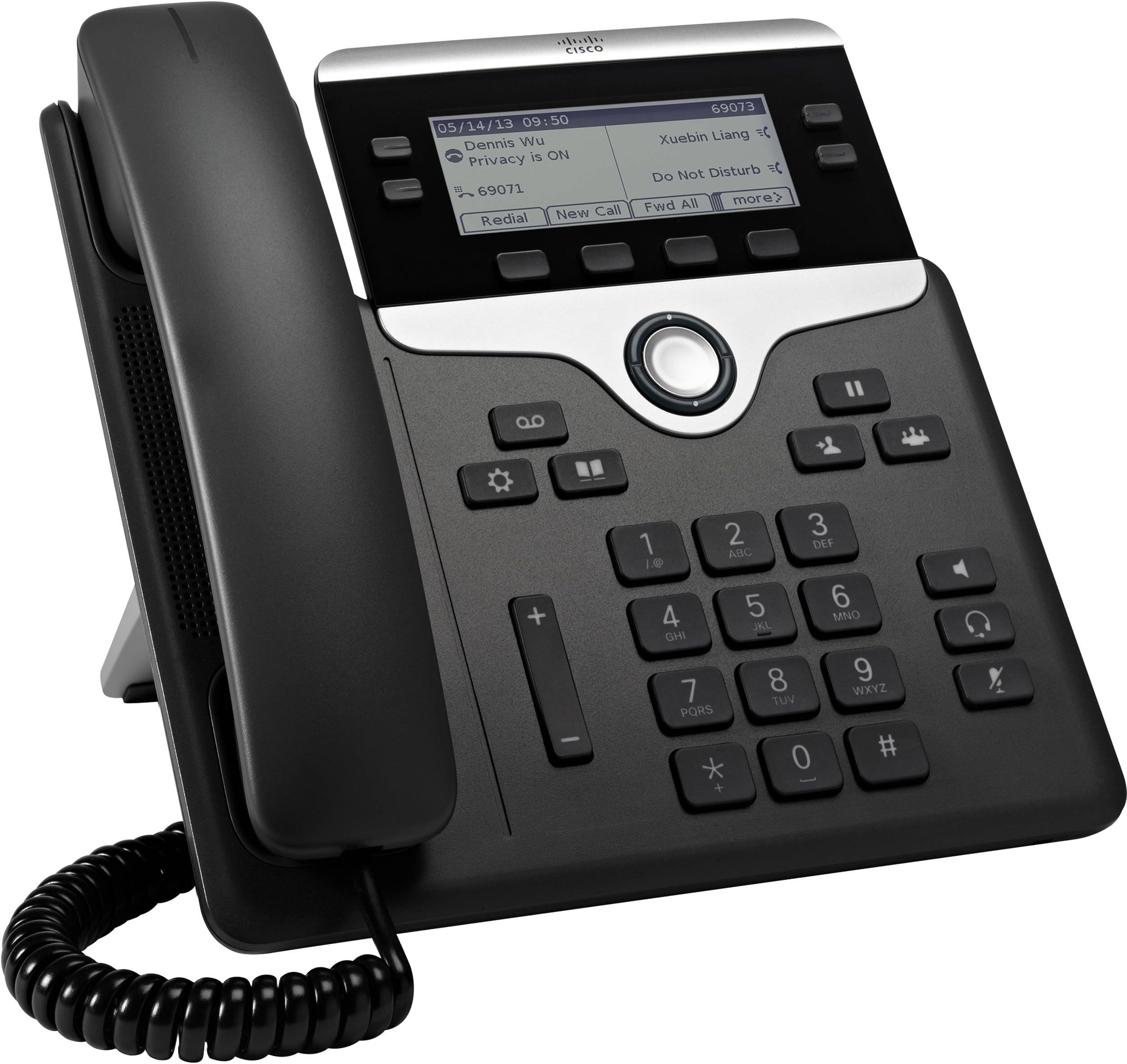 Cisco 7841 Ip Phone - Cable - Wall Mountable - 4 X Total Line - Voip - Caller Id - Speakerphoneenha