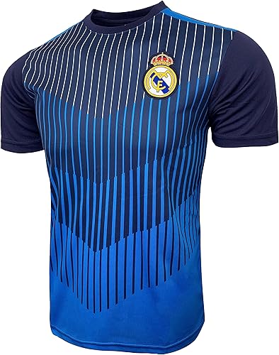 Men's Real Madrid Performance Jersey, Adult Sizes Licensed Real Madrid Training Shirt