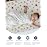 TotAha Baby Crib Sheets Boho Rainbow for Boys Girls, Hypoallergenic Crib Mattress Fitted Sheet Neutral, Ultra Soft Crib Sheets 28x52x9 Extra Deep Pocket, 2 Pack