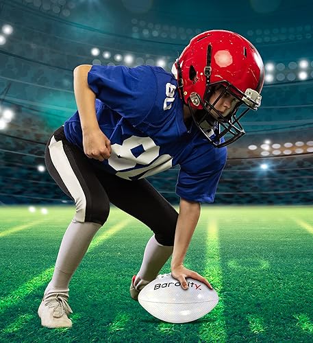 Miniatura 8 de Balón de Fútbol Premium para Niños y Niñas Balón Oficial de Partido con Patrón Hexagonal Reflectante Iridiscente Arcoíris, Duradero para Interiores,