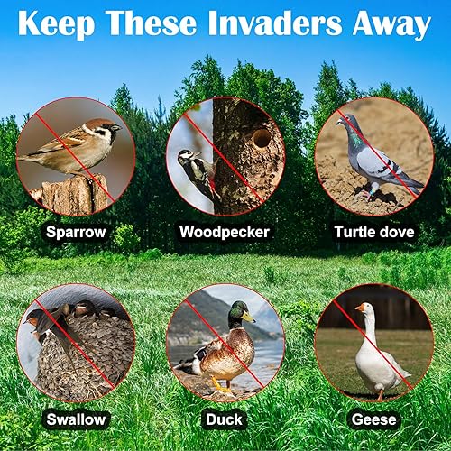 Miniatura 3 de Cinta reflectante eficaz para pájaros, valla para el hogar, jardín, fiestas, accesorios de decoración de doble cara, para mantener alejado, cinta