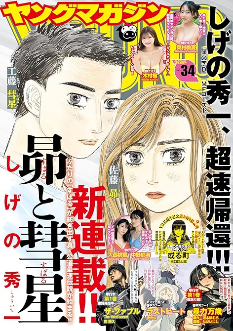 『ヤングマガジン 2025年34号 [2025年7月22日発売]』の表紙イラスト 電子書籍 漫画