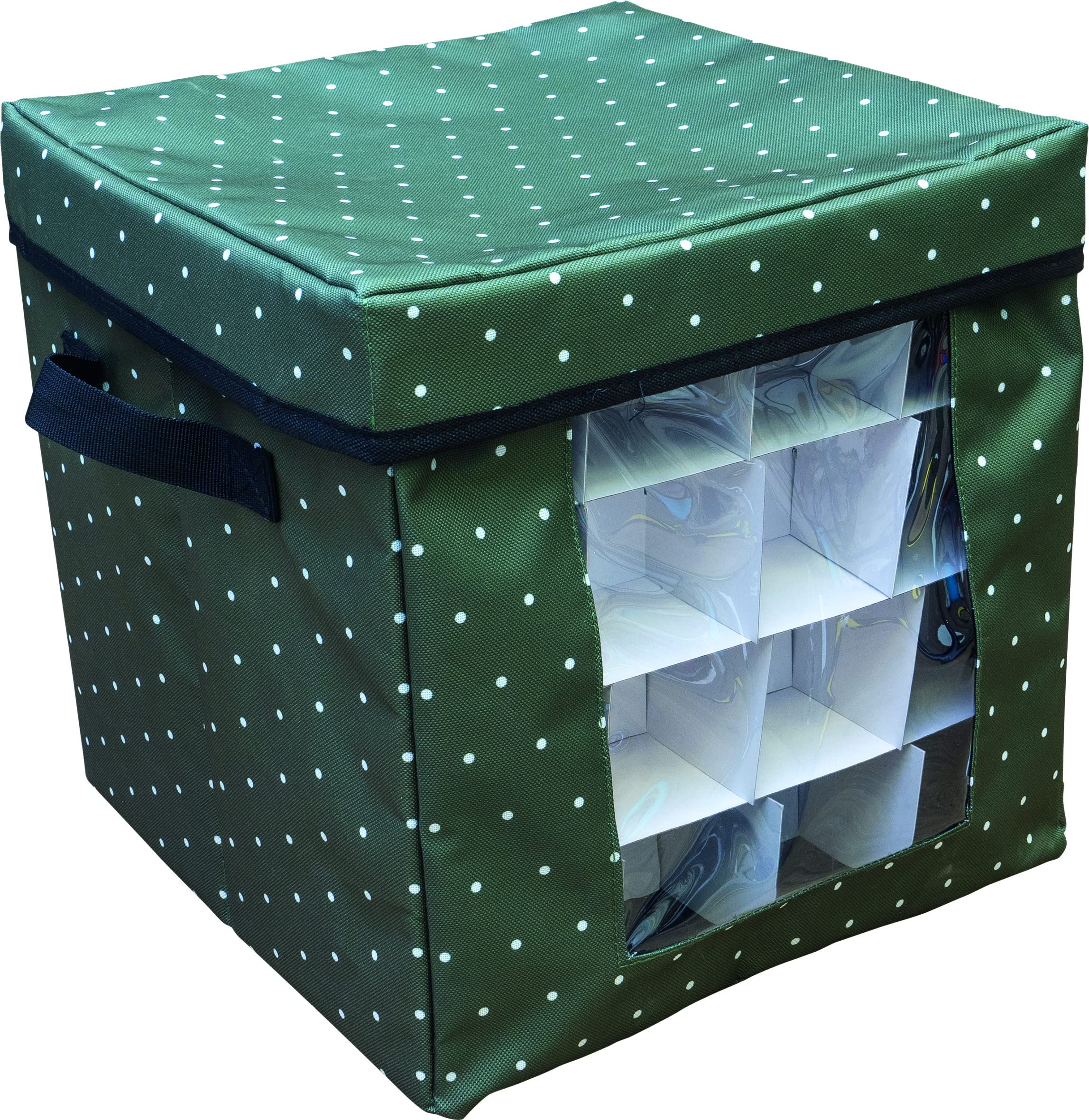 St Helens Home & Garden Bauble Storage Box with dividers for up to 64 baubles - Protect & keep your baubles organised