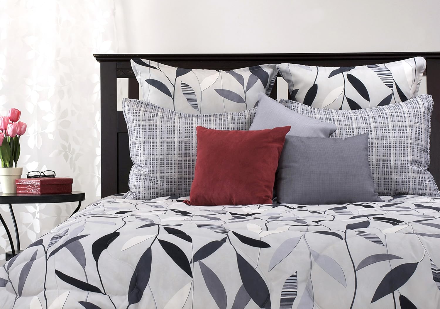 Platinum 3piece Queen Comforter Set Amazon.in Home & Kitchen