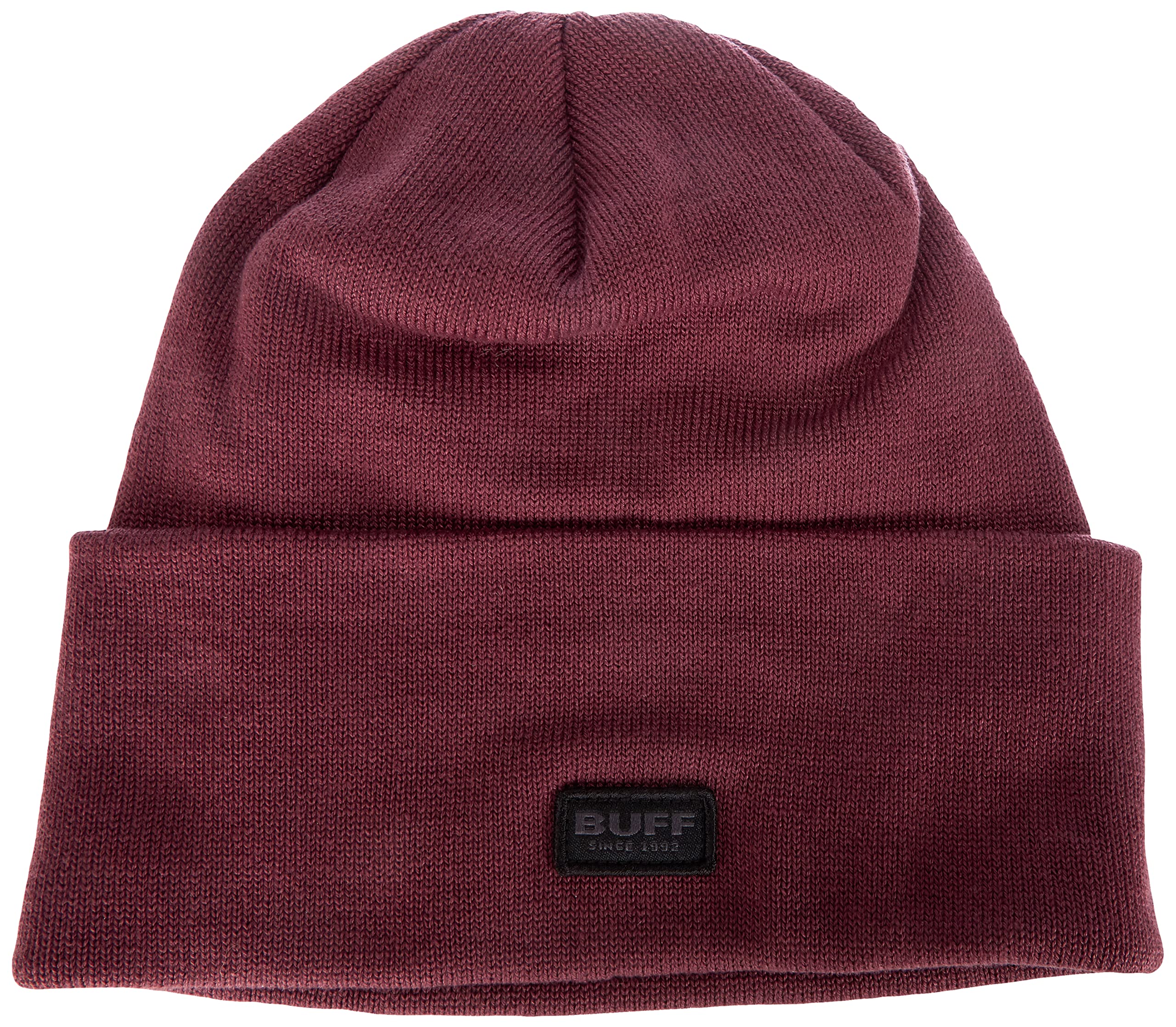 Buff Knitted Hat Niels Unisex One Size Black