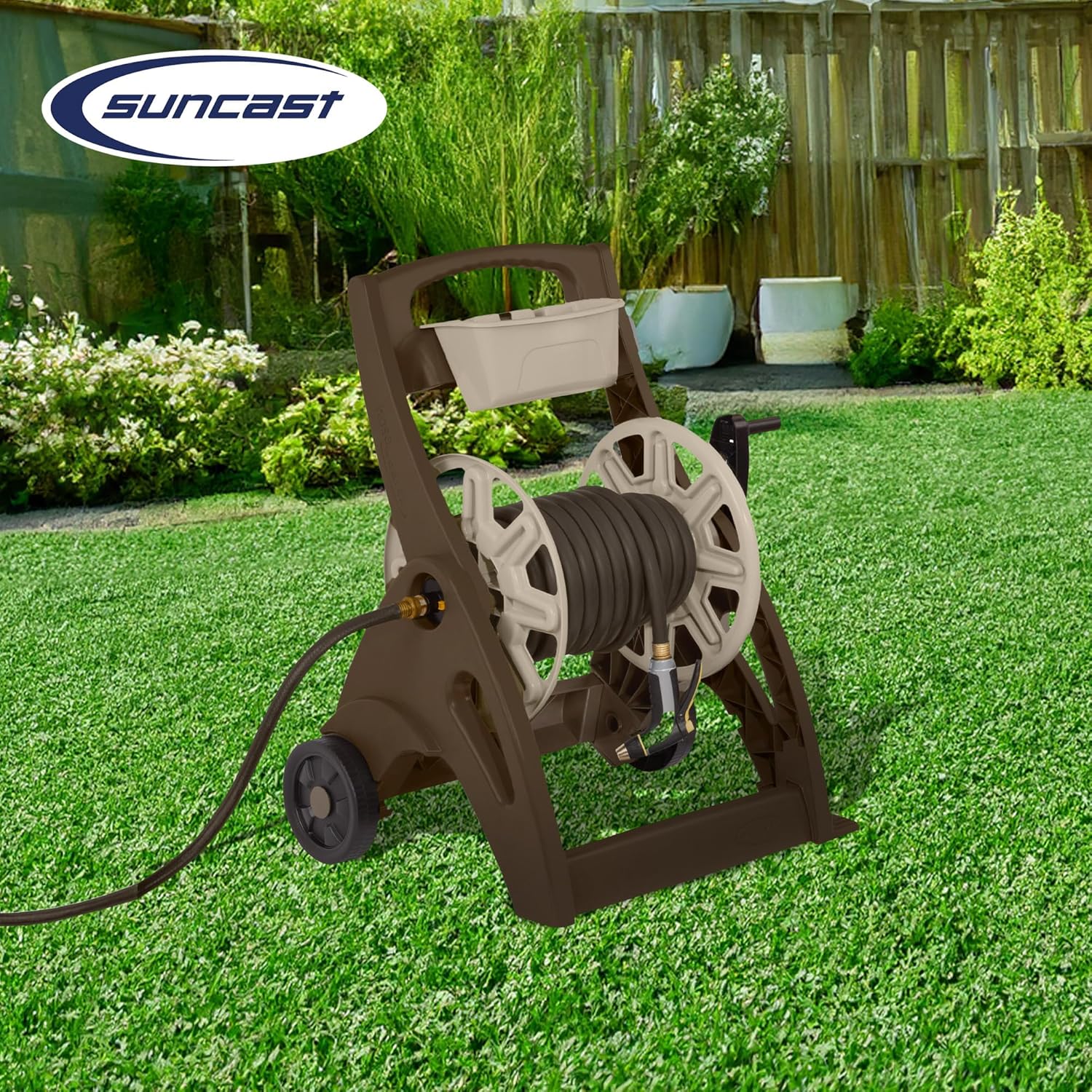 Suncast Hose Reel Cart - Image 9