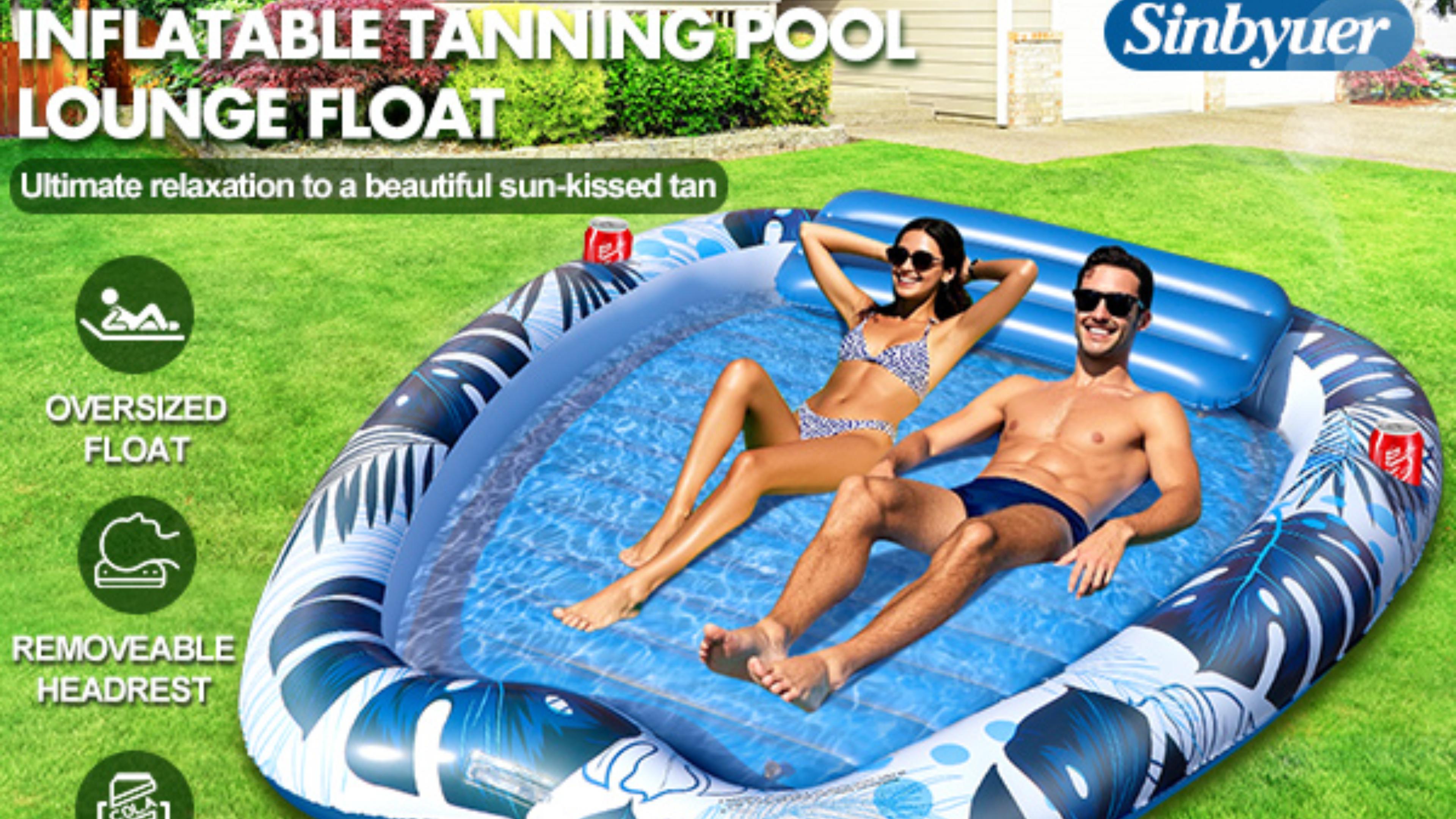 Inflatable Lounger Blow Up Pool Lowes Inflatable Pool Toys