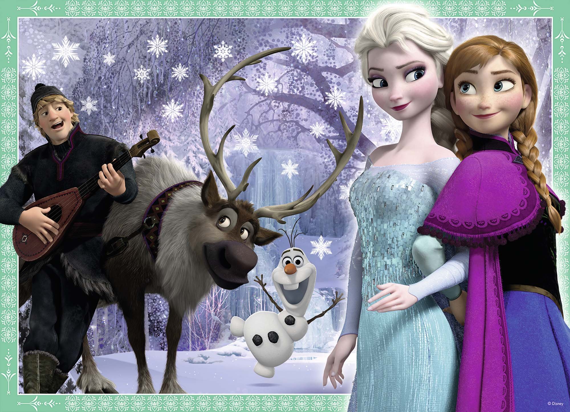 Ravensburger Frozen - Bumper Pack, Cuatro Rompecabezas de 42 Piezas, 36 x 26 cm 70251