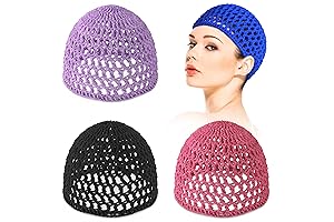 Mesh Hair Net Caps for Women's Curly Hair - Ultimate Netplopping Solution