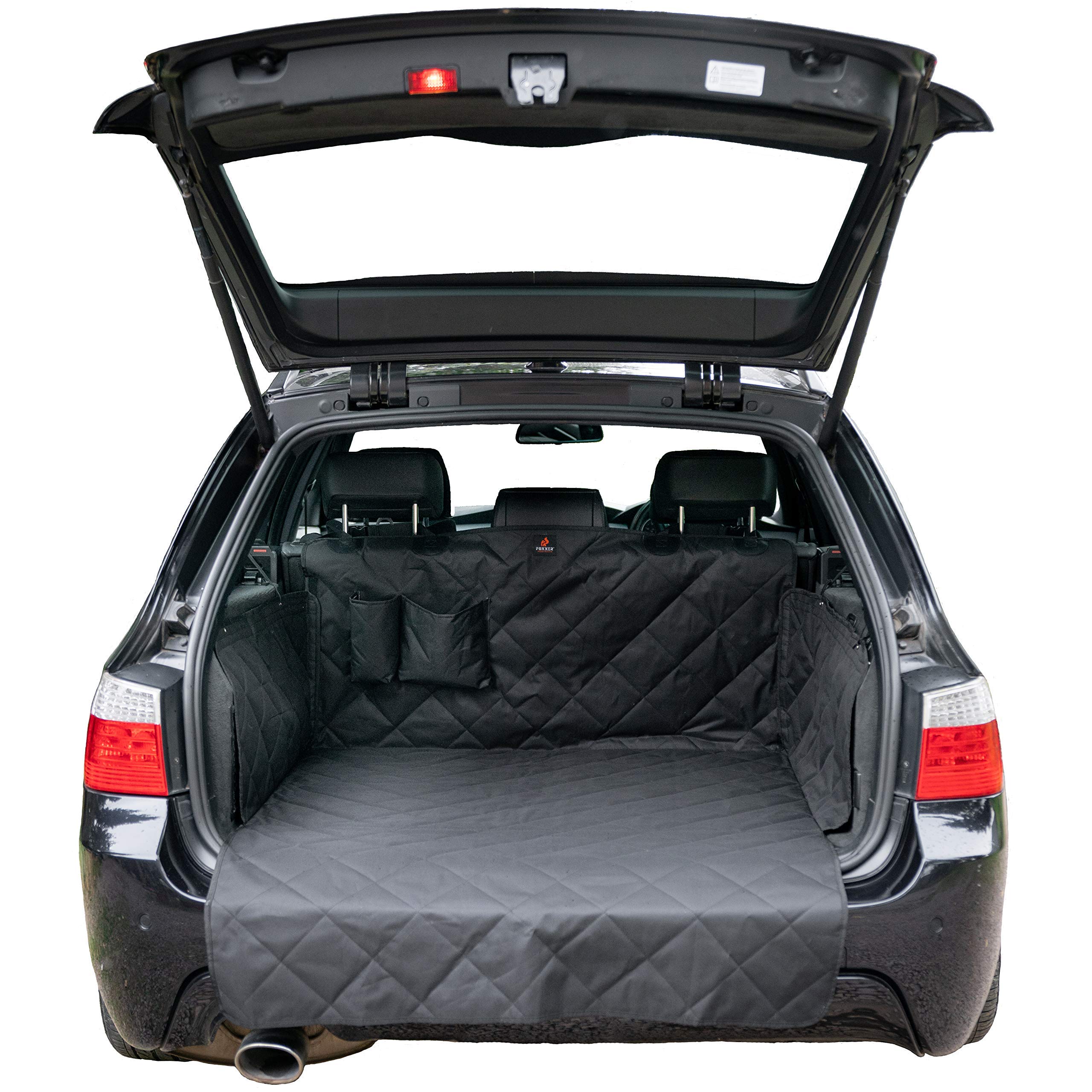 Foxxer Car Boot Liner for Dogs A Universal Design, Waterproof, Anti