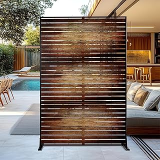 FENCY Metal Outdoor Privacy Screen 72