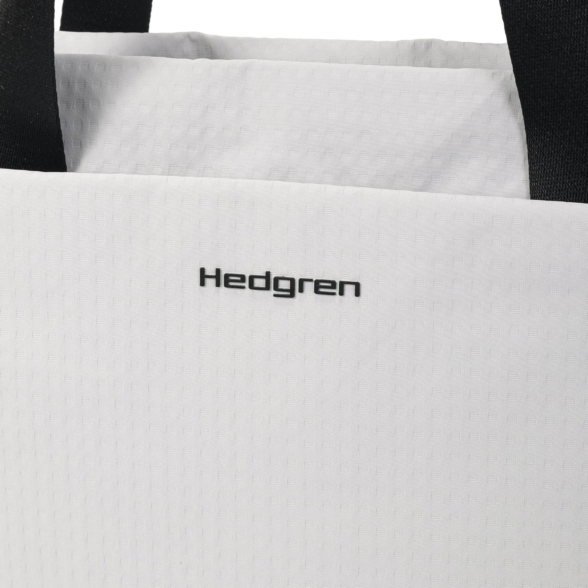 Hedgren SATOSHI String Shopper/Tote Bag 14 Zoll – Wasserabweisende Tragetasche - Vaporous Grey