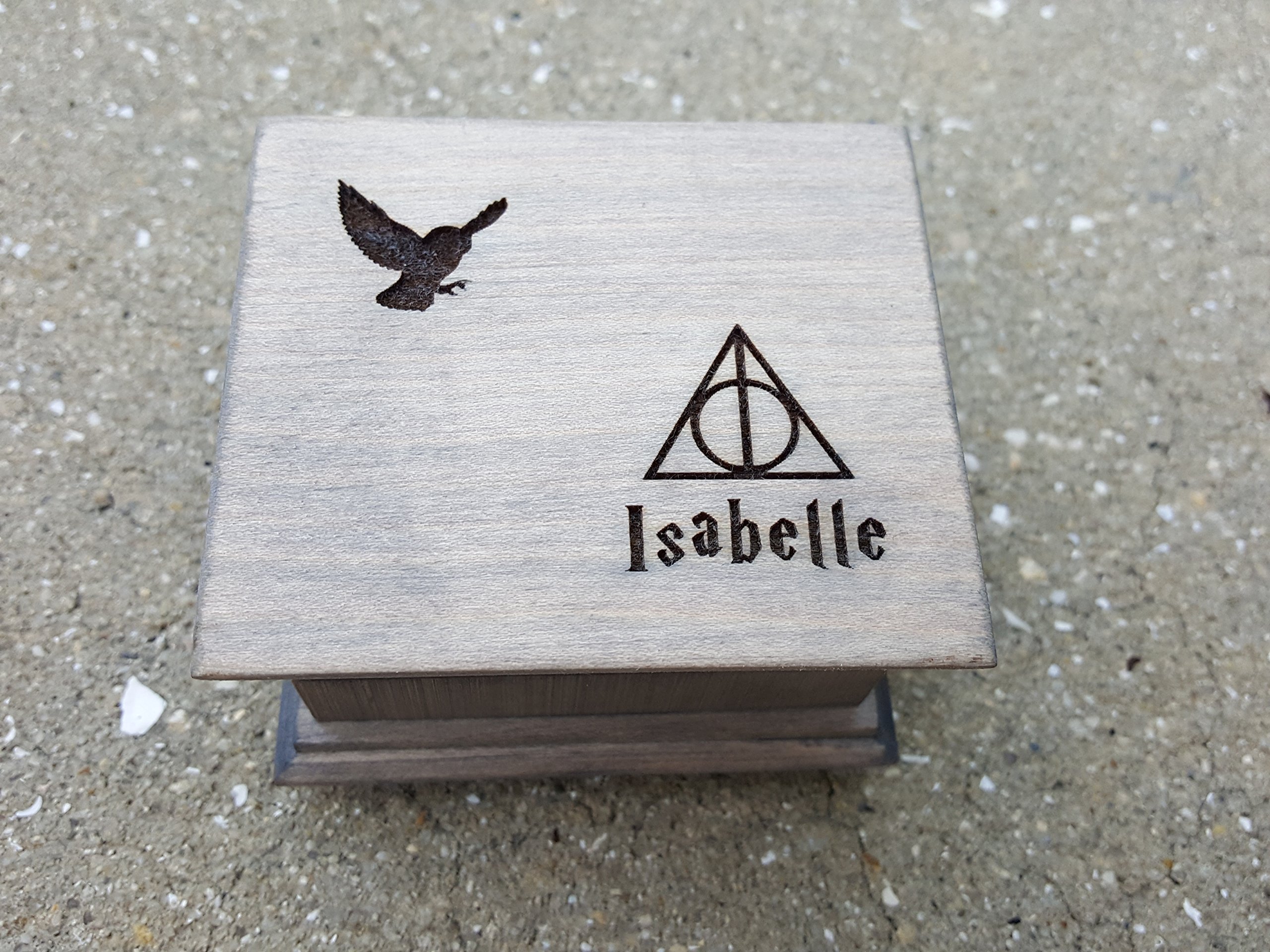 Buy Harry Potter music box, Hedwig's theme music box, Custom engraved
