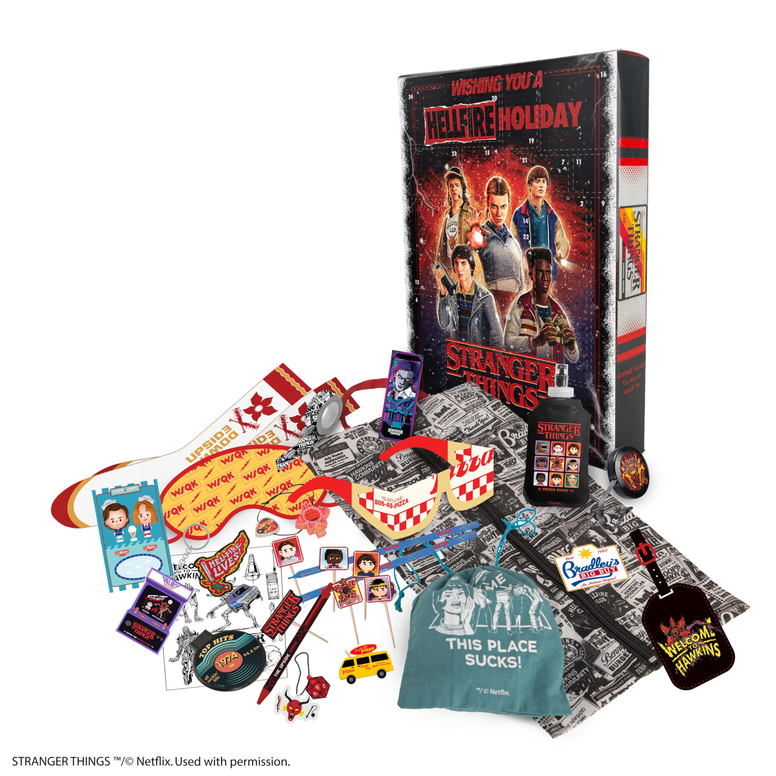 CINEREPLICAS - Calendario dell'Avvento Stranger Things 2025 - Licenza ufficiale
