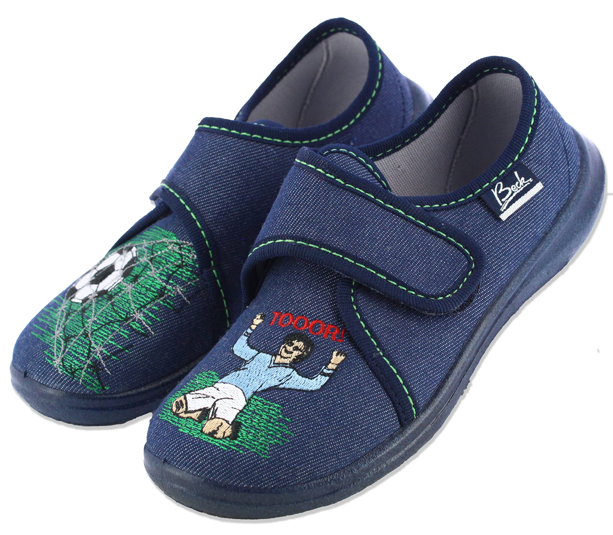 Beck Jungen Treffer Hausschuhe