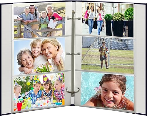 Miniatura 5 de Pioneer Photo Albums STC-46BR álbum de fotos de 3 anillos Azul marino