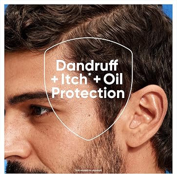 Head & Shoulders Classic Clean 2in1 Anti-Dandruff Shampoo and Conditioner 625ml. Works against Dandruff, Oil and Itch from the 1st Wash. Dandruff Free + Moisturised Hair. For All Hair Types