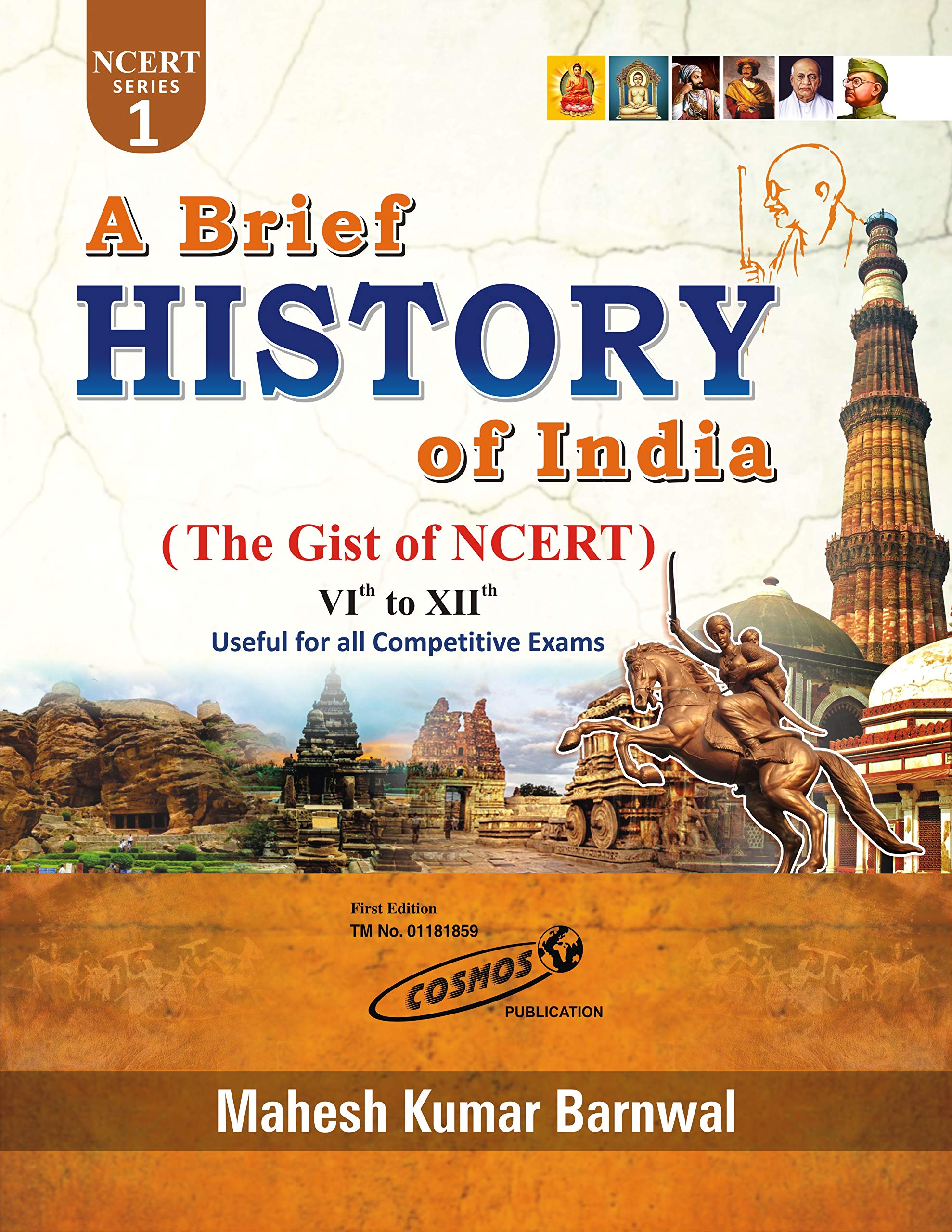 A Brief Histroy Of India ( The Gist Of Ncert VIth TO XII ) English
