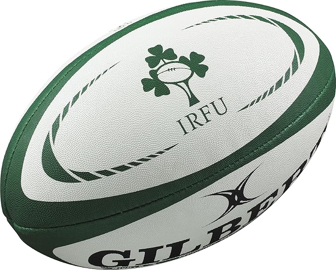 Gilbert Irfu Rugby Ball Home Nations Ireland Match Inflateable Training