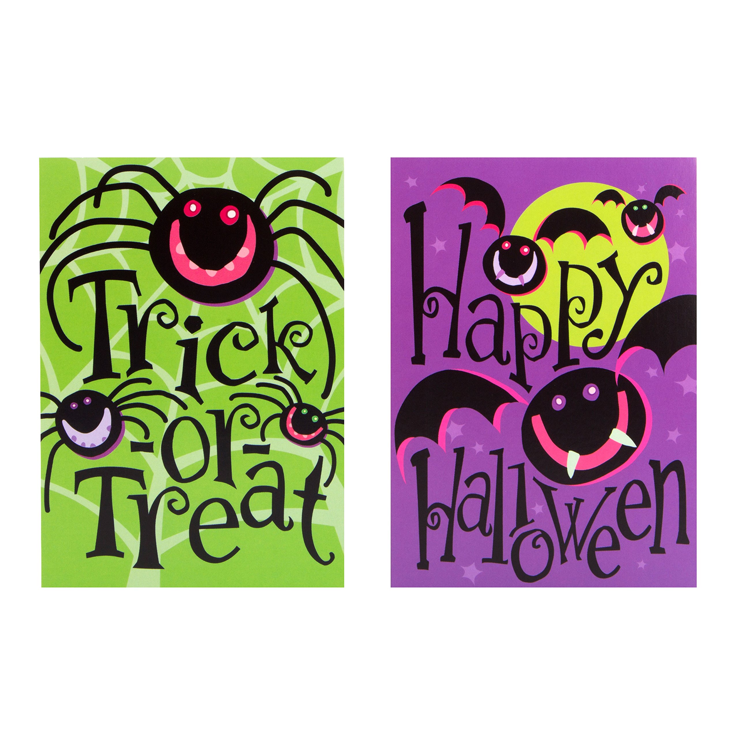Hallmark Halloween Invitations 'Spiders and Bats' - Pack of 6, 11120649