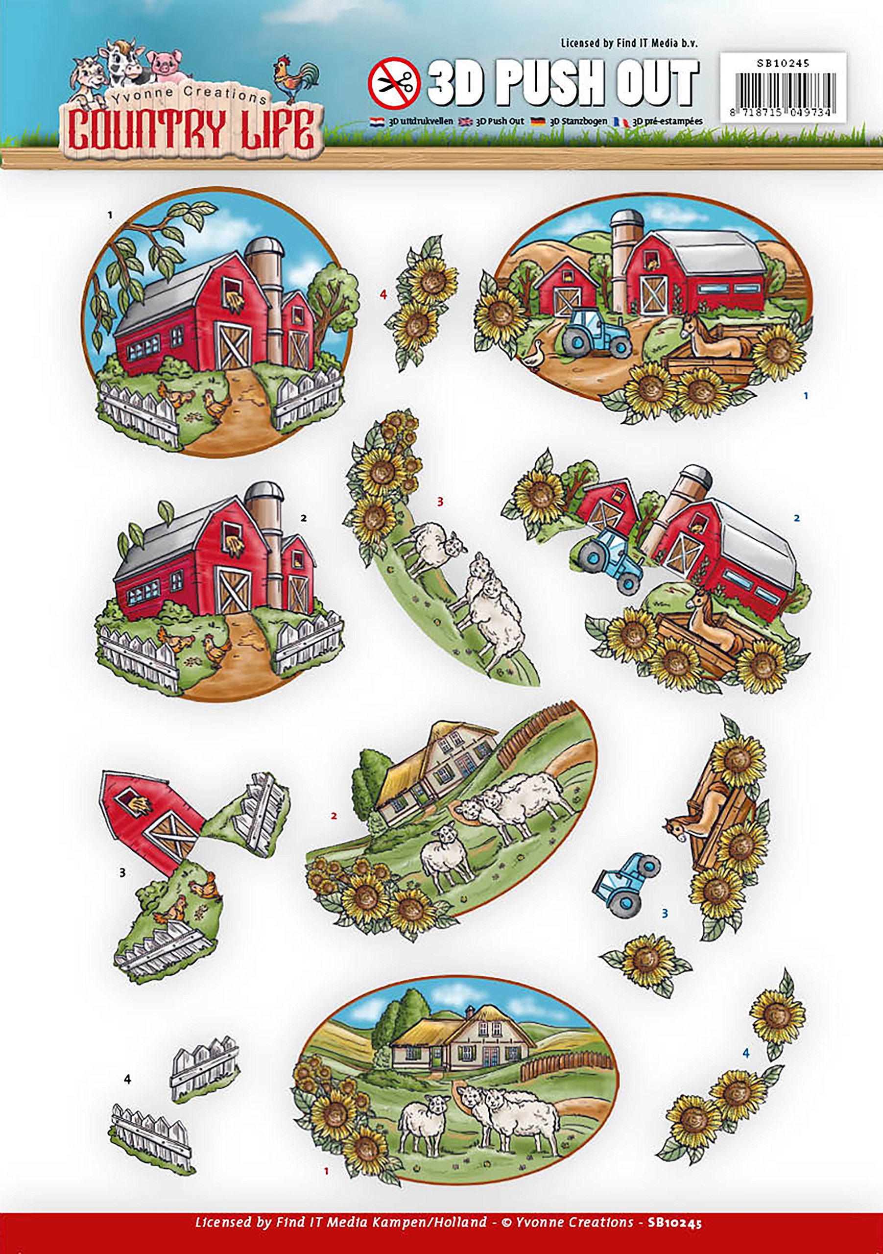 Find It Trading SB10245 Scrapbooking Multi