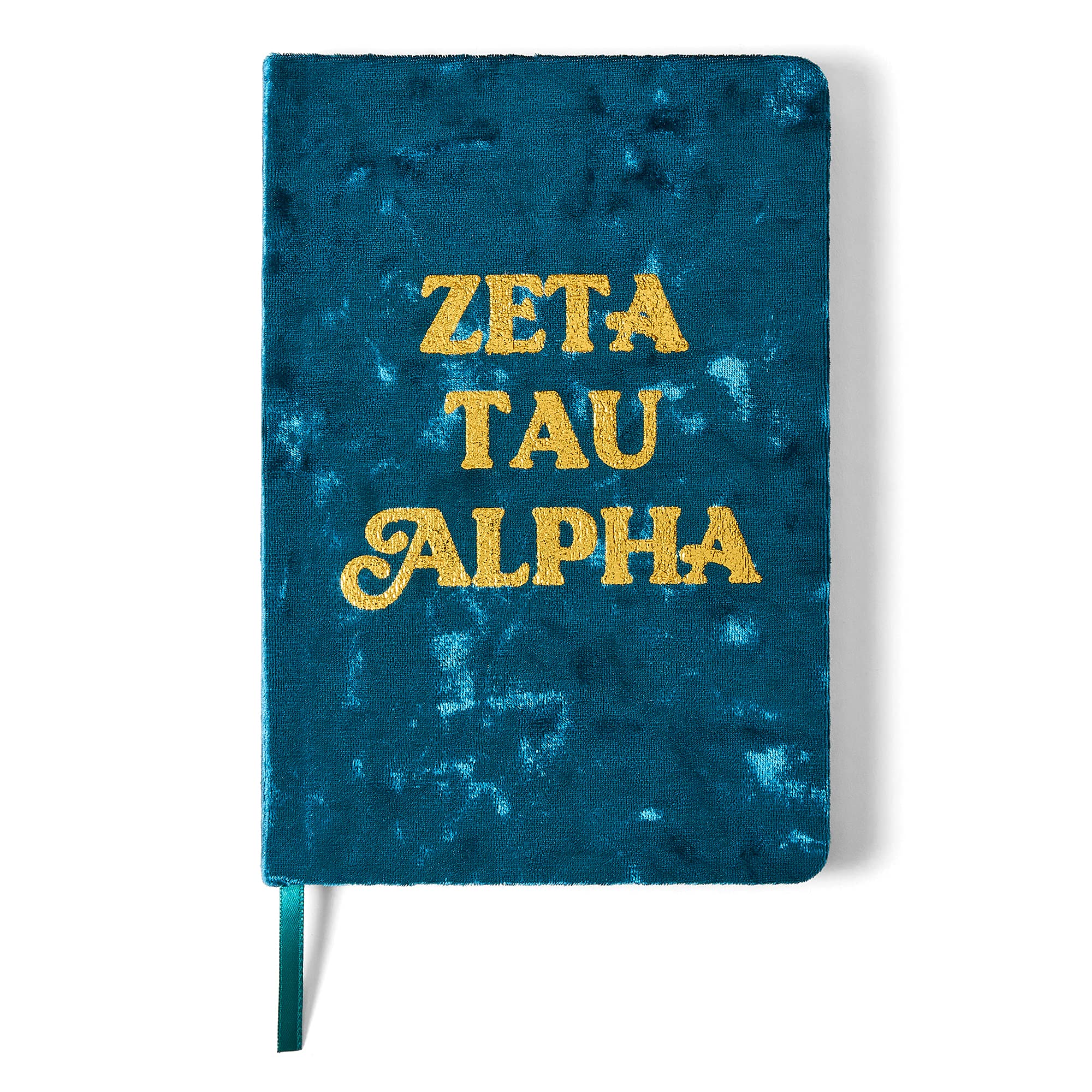 Carnet ZTA en velours idéal pour vos notes de cours et réunions de sororité - 8