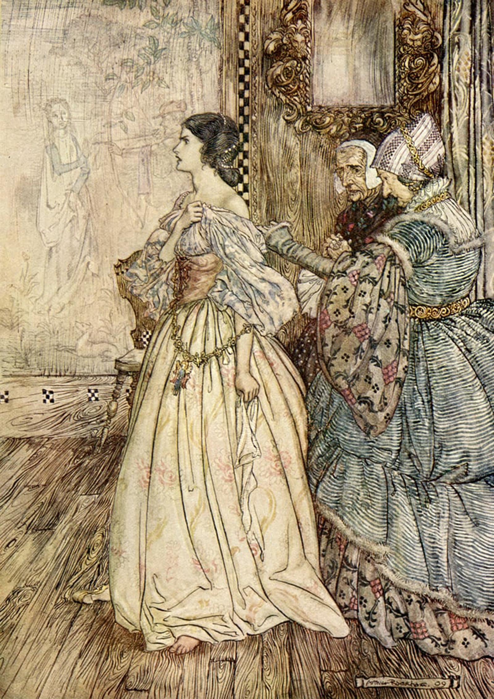 Affiche Ondine Arthur Rackham pour une décoration salon poétique - 5