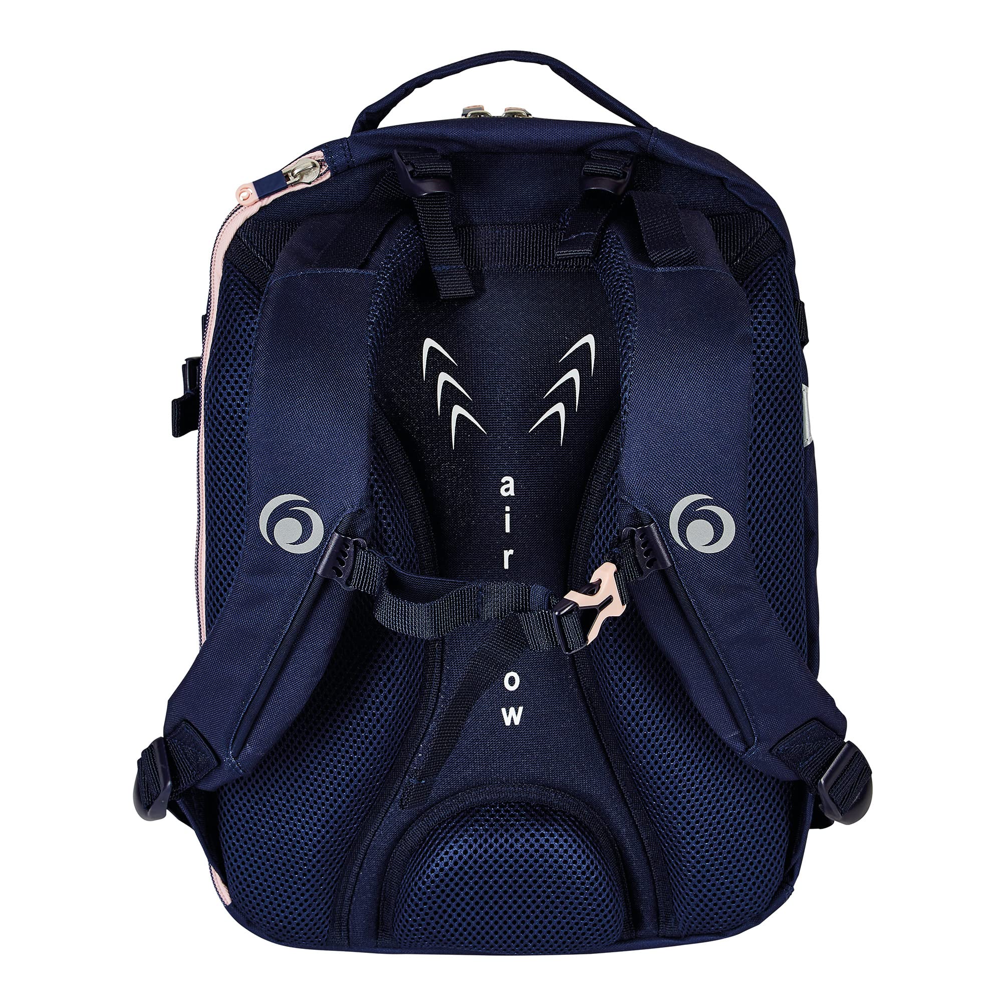 Herlitz Plecak szkolny Ultimate Blossom młodzieżowy Tornister Torba na plecy, Pojemność 24l, Męski Damski Unisex Sportowy, Dla Ucznia Studenta Na co dzień, Pojemny Wytrzymały Odblaski