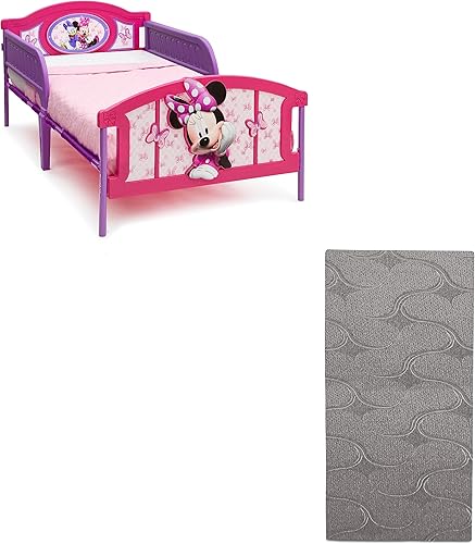Miniatura 7 de Delta Children Cama Individual de Plástico con Piecera 3D, Disney Minnie Mouse Disney Minnie Mouse,Marvel Spider-Man