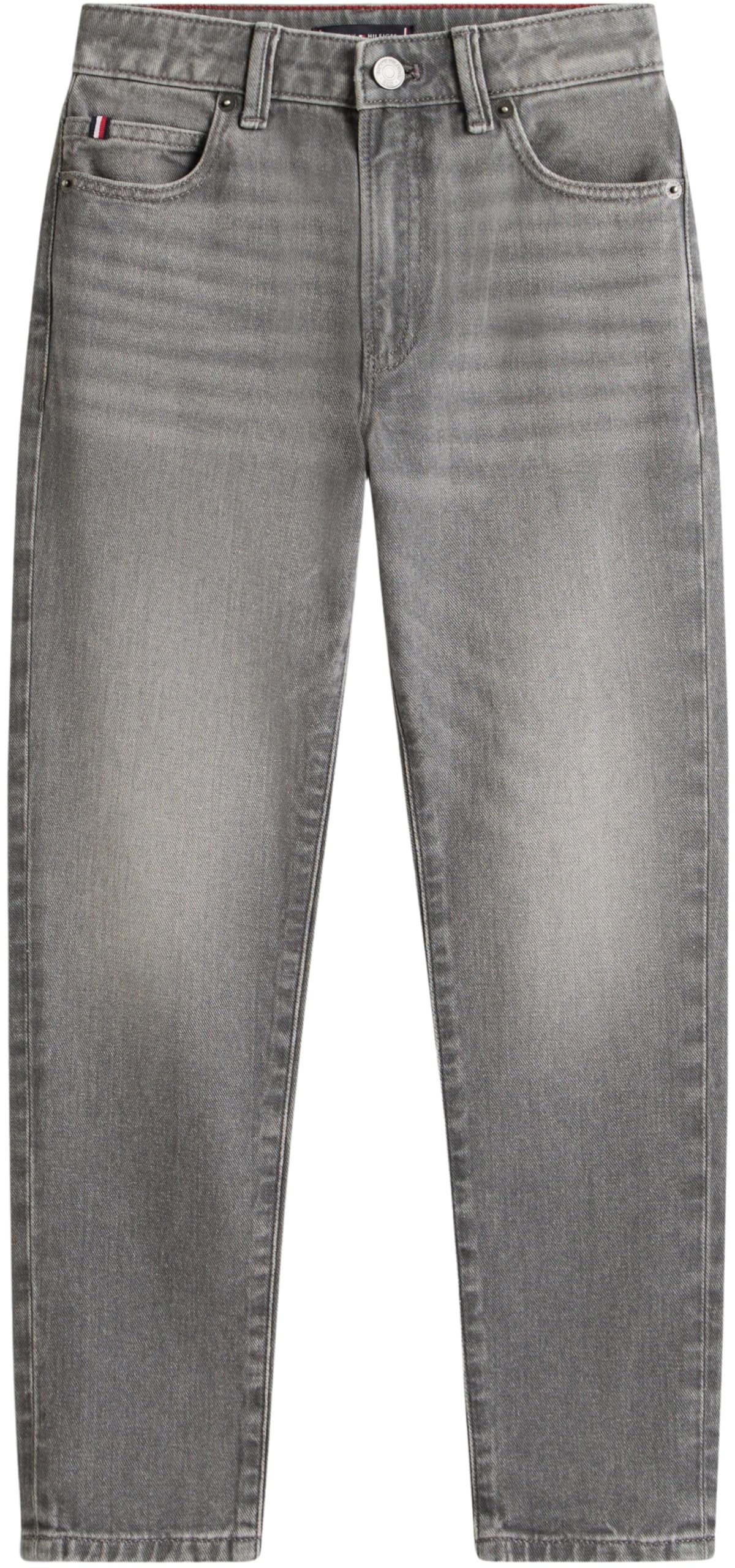 Tommy Hilfiger Straight Grey Jeans Kb0kb10038 - Droit - Droit - Garçon