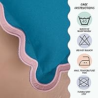 Vista 8 de Folkulture Fundas de almohada para sofá, almohadas decorativas de 18 x 18 pulgadas para sala de estar, 100% algodón, fundas de almohada bohemias