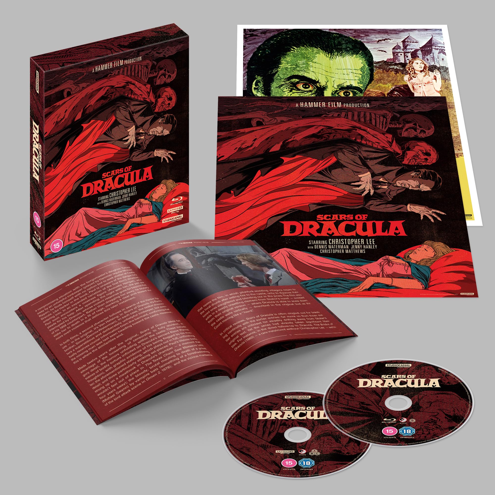 Scars Of Dracula Collector's Edition [Blu-ray] [Region A]