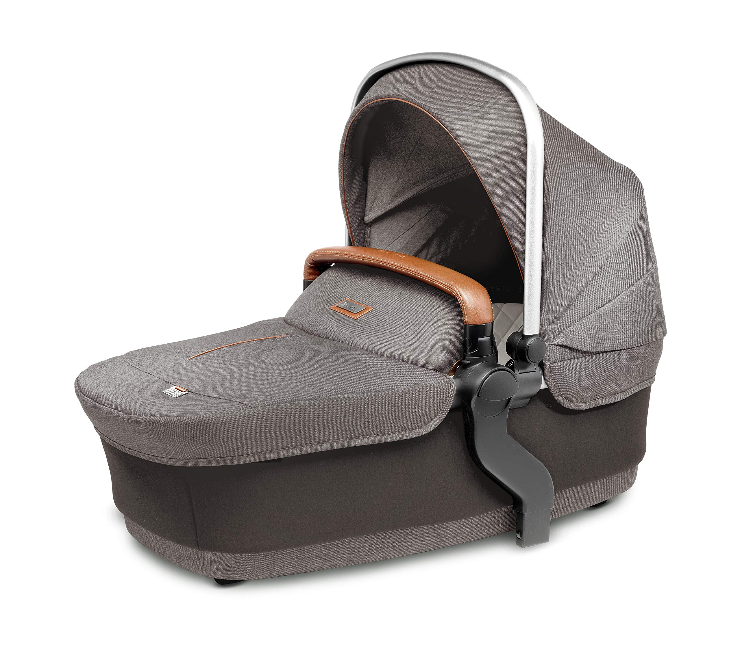 Silver Cross Wave Baby Carrycot, Overnight Stroller Double