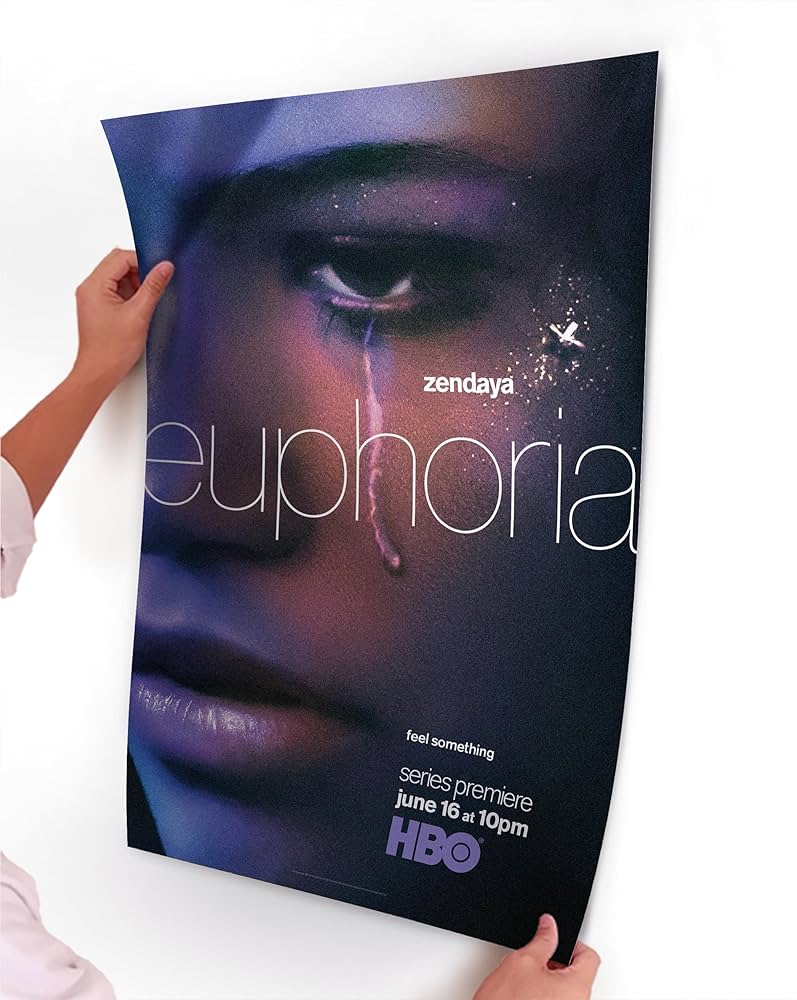 euphoria ユーフォリア　ポスター 2枚 Euphoria poster print : 11 x 17 inches : Zendaya | eBay
