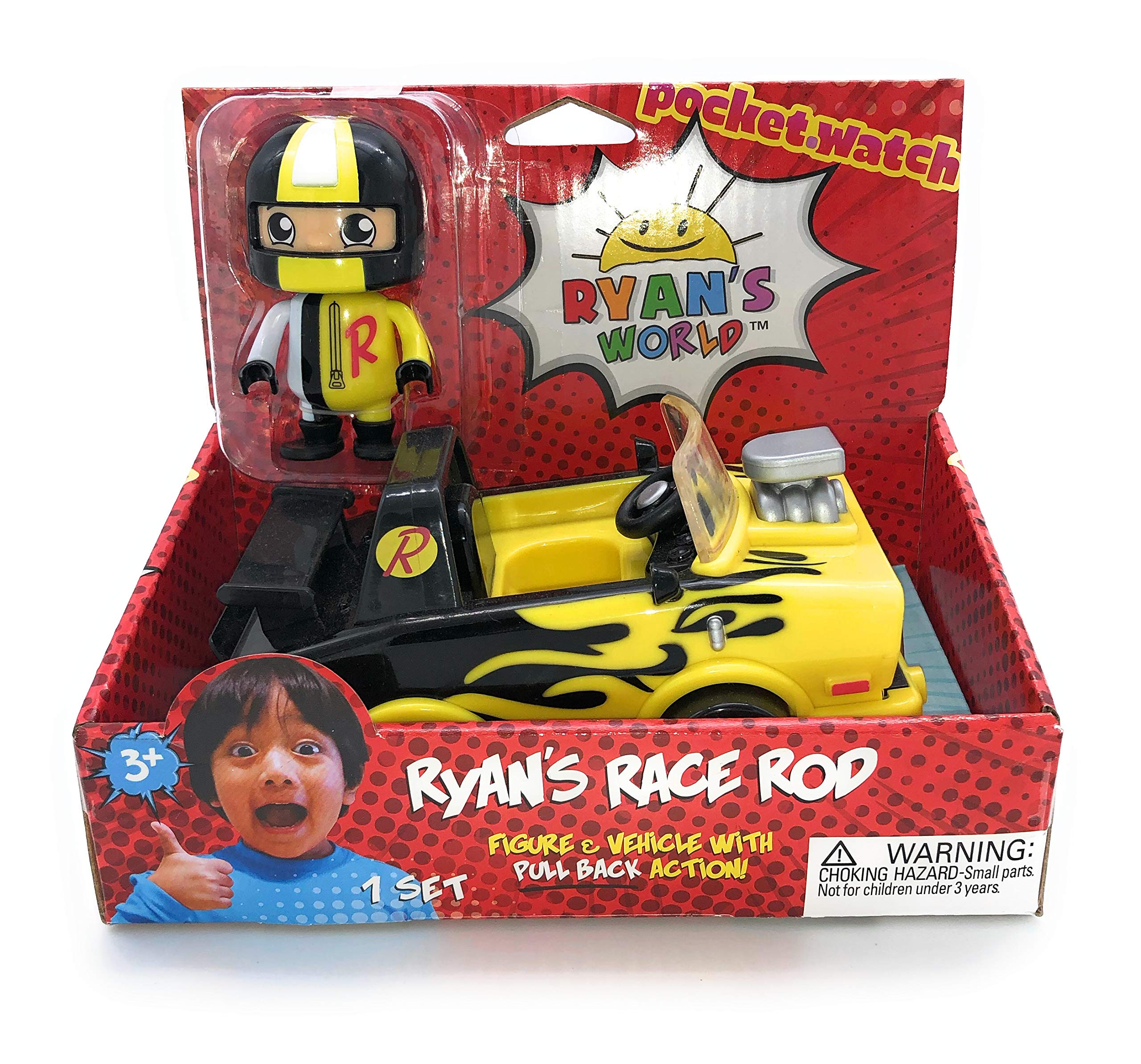 RYAN'S WORLD Toy Bundle Sky Fighter Ryan's Race Rod : Amazon.sg