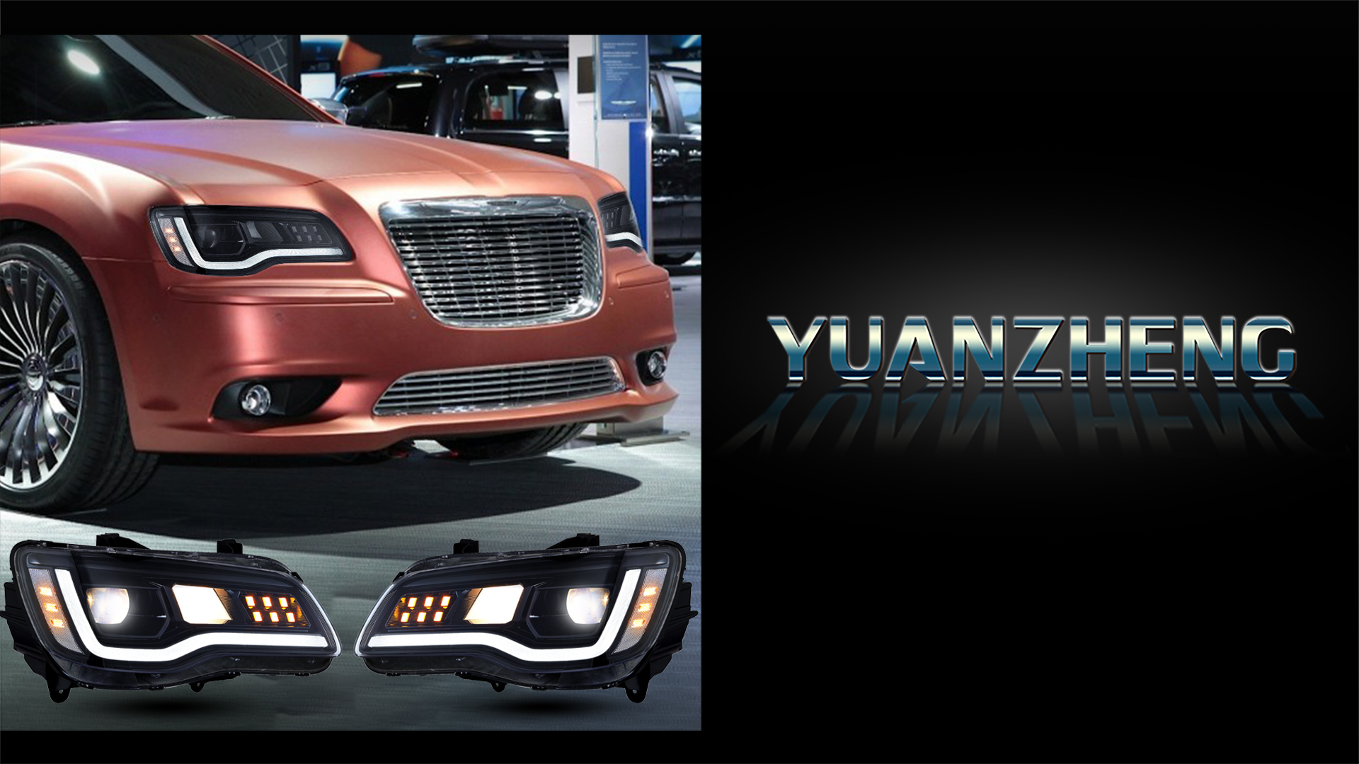 Amazon.com: VLAND LED Headlights For 2011-2014 Chrysler 300, Start