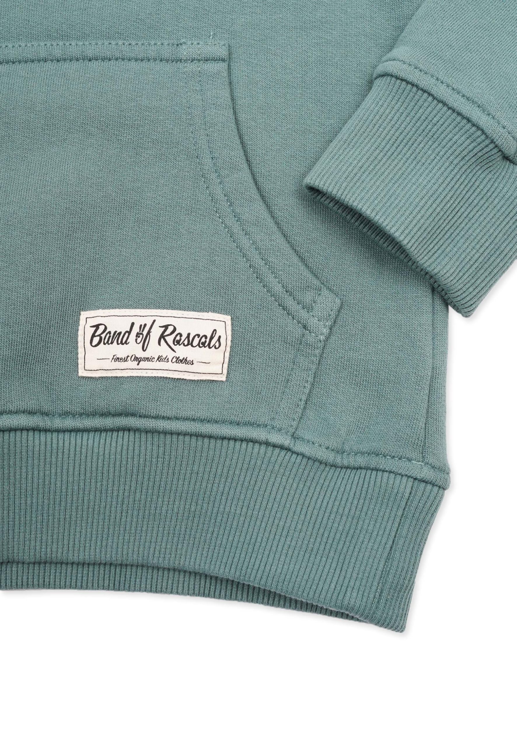 Band of Rascals Kinder Kapuzenpullover 70th Stripes aus Bio-Baumwolle