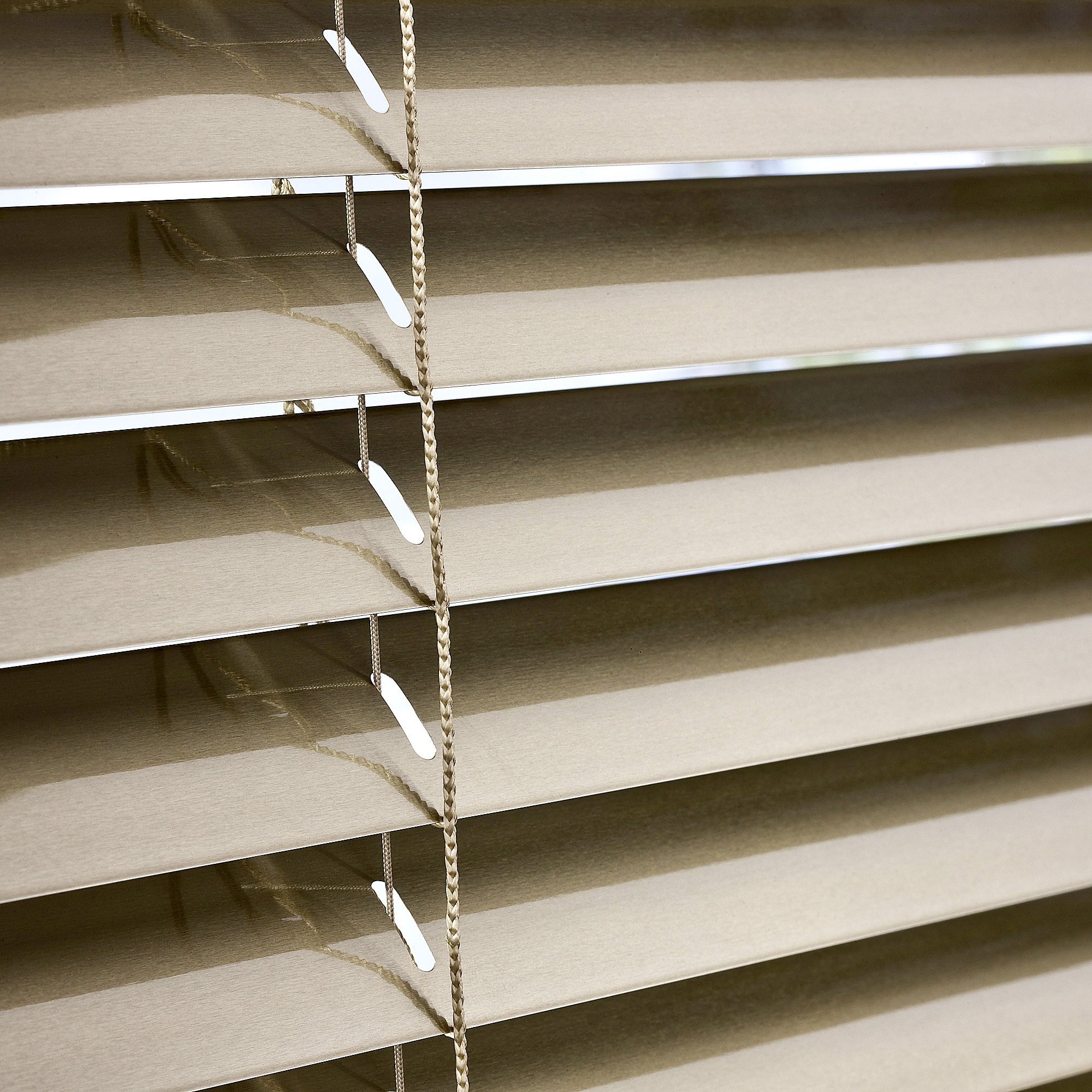 Aluminium Jalousie Gold 70x120cm - 25mm Lamellen, Sicht- & Blendschutz, Für Fenster Innen/außen