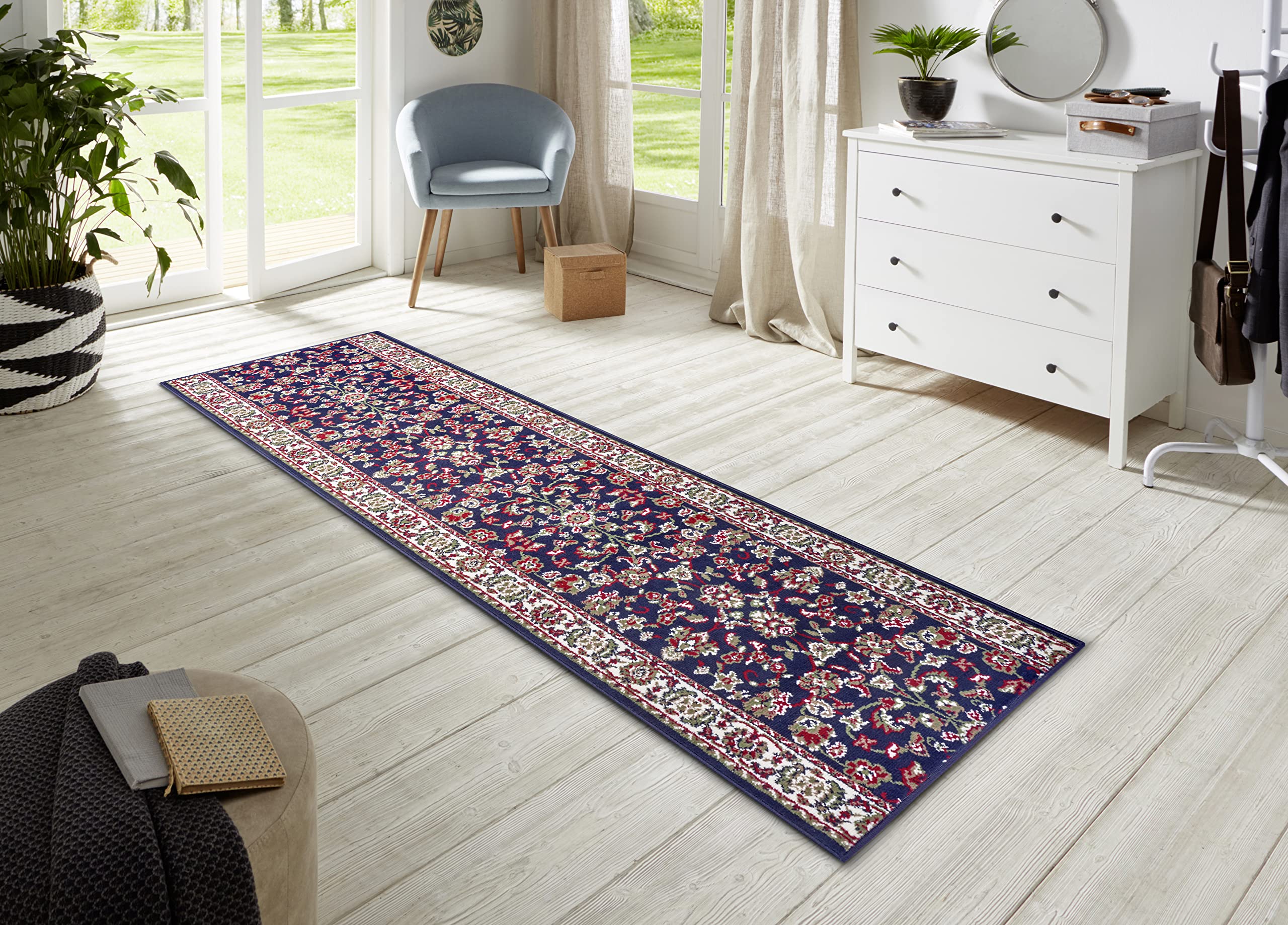 Tapis vintage 80x400 cm : Finis les couloirs tristes, place à la douceur