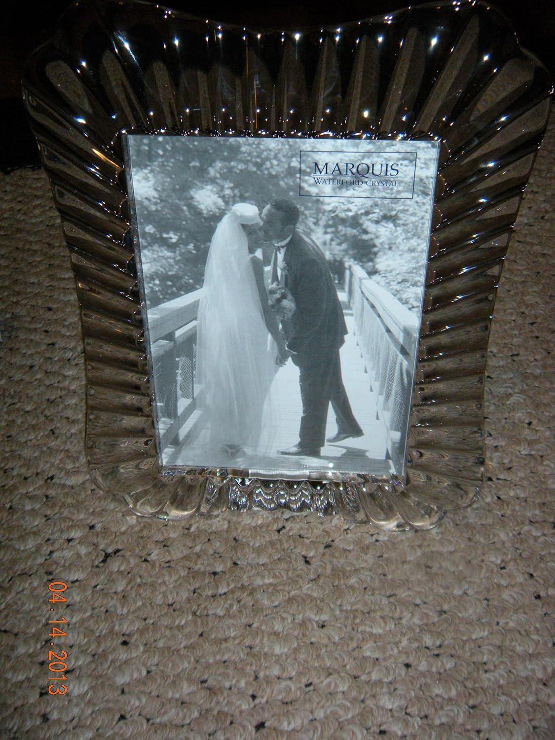 Marquis Waterford Crystal Picture Frame, Easton , Size 5x7