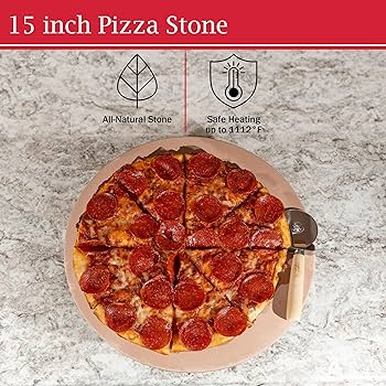 ピザオブでーすさん専用 Amazon.com: Pizza Stone - 15-Inch Pizza Stone for Oven or