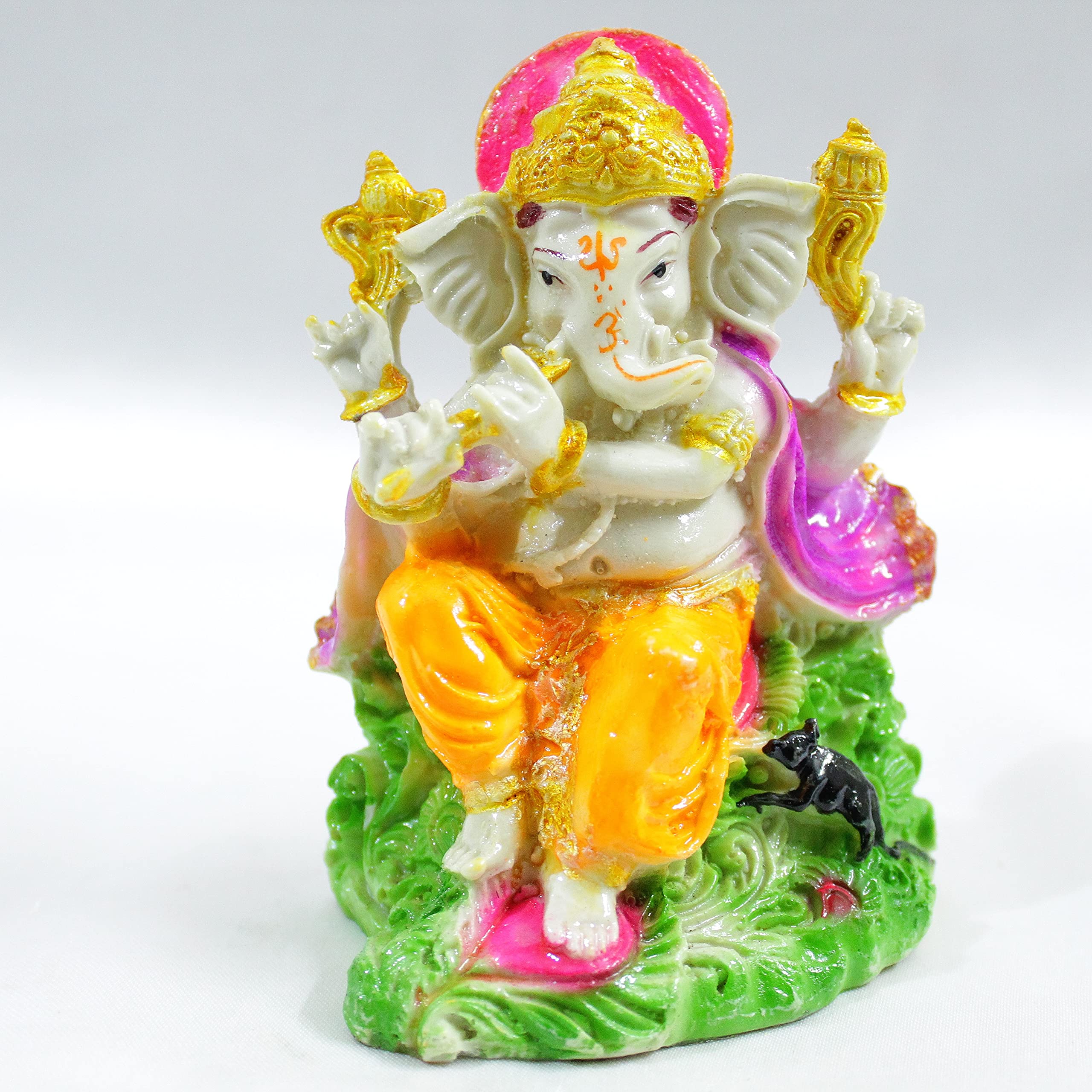 Buy Lord Ganesh Sitting Marble Idol/Ganesha Murti for Pooja