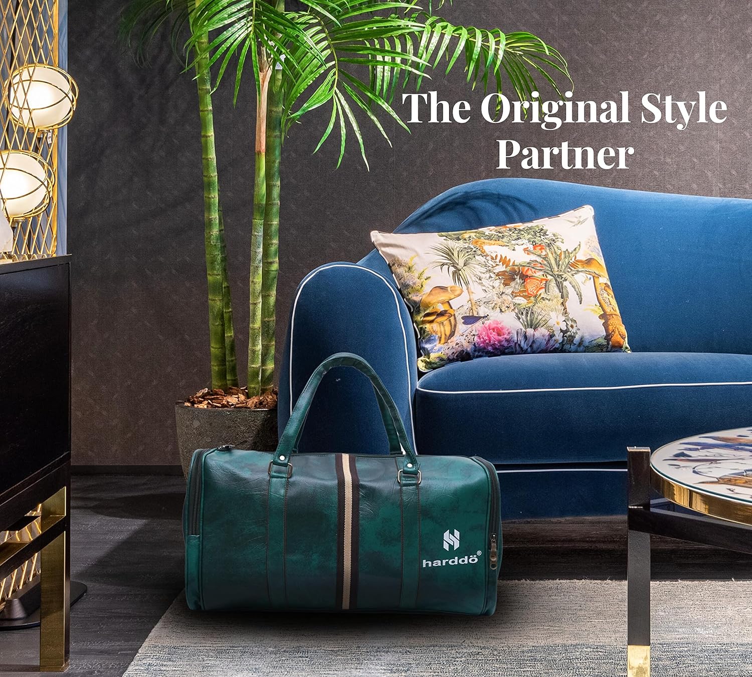 Leatherette Unisex Travel Duffle Bag + School Bag + Shoe Bag for Men & Women (Green) 3 91qRCVpPyAL. SL1500