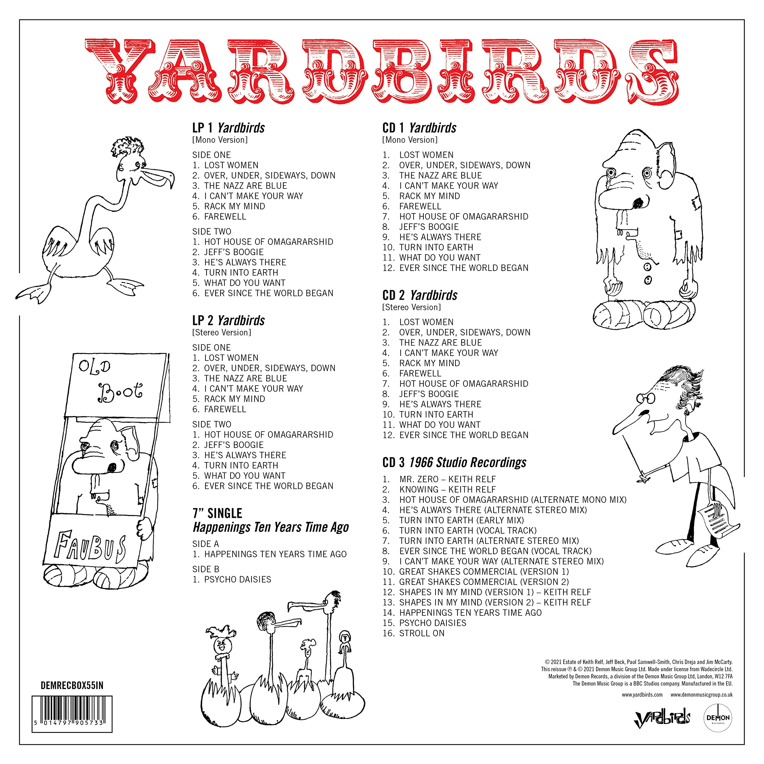 Yardbirds: The Yardbirds (Roger The Engineer) (Super Deluxe (Indies Exclusive) [Winyl]
